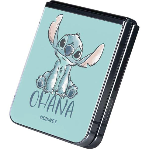 Disney Lilo and Stitch Ohana Galaxy Z Flip5 5G Skin